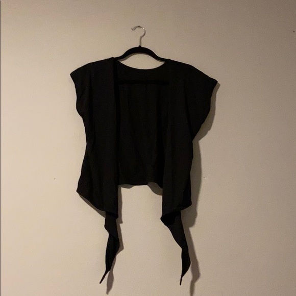 Wilfred Black Wrap Top - Picture 4 of 4